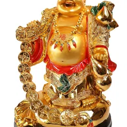 The Spiritual Living Gold-Toned Buddha Figurine Showpiece-image-27