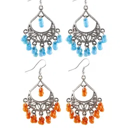 Creative Frogs Women Orange Earrings-picture-27