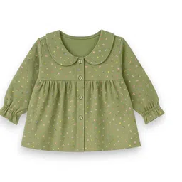 HuggleBug Girls Printed Tunic with Pyjamas image 4