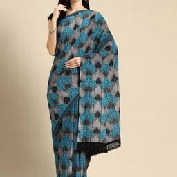 BUTA BUTI Ethnic Motifs Pure Cotton Saree-picture-18