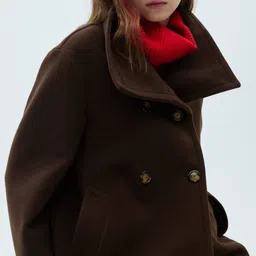 MANGO Double-Breasted Short Coat-picture-41