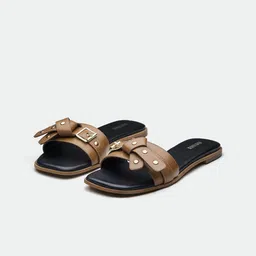 Oroh Women Open Toe Flats with Bows-image-32