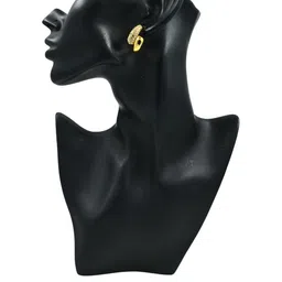 j & c fashion arena Stainless Steel Anti Tarnish Golden Western Earrings-picture-33