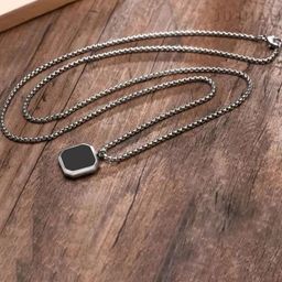 J.S ENTERPRISES Square Pendants with Chains-picture-15