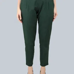 Me Craft Women Regular Fit Mid-Rise Comfort Trousers-picture-13