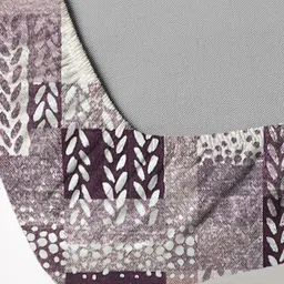 WEAVE AND DECOR White Printed Pure Cotton 300 TC Single Bedsheet Set 1.98 m x 91.44 cm image 3