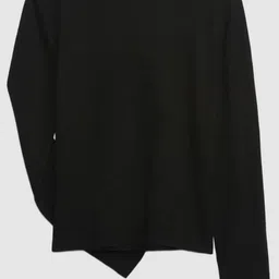 GAP Girls Brand Logo Printed Round Neck Cotton Slim Fit T-shirt image 2