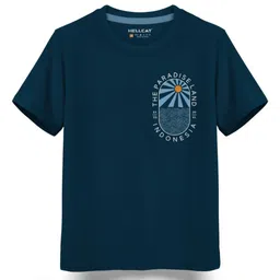 HELLCAT Boys Typography 5 Printed T-shirt image 2