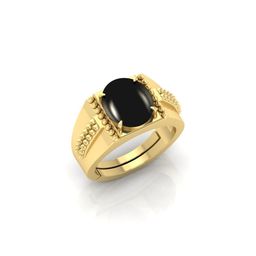 todani jems 13.25 Ratti Agate Stone Original Certified Hakik Gemstone Gold Plated | Adjustable Ring-picture-34