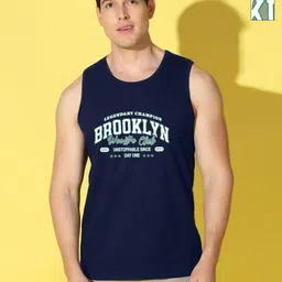 WOOSTRO Men Pack of 2 Typography Printed Round Neck Cotton Slim Fit Sports T-shirts-picture-28