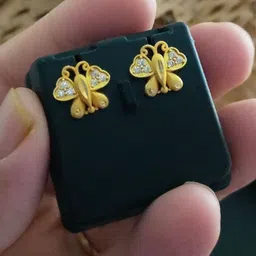 OM KRISHIV COLLECTION Animal Shaped Studs Earrings-picture-10