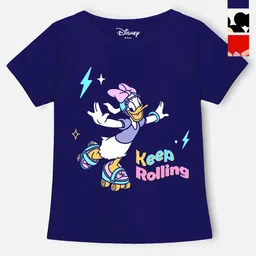 Disney By Miss and Chief Girls 3 Printed Applique T-shirt-image-71
