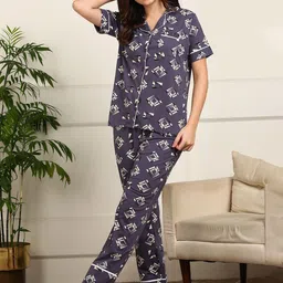 ETC Printed Pure Cotton Night suit-image-50