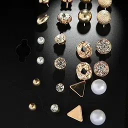 ONUYX Geometric Ear Cuff Earrings image 4