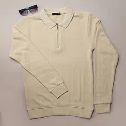 V-Mart Boys Solid Jacquard Polo Collar T-shirt-image-64