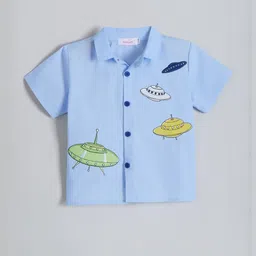 hopscotch 2-Pc Pure Cotton Embroidered Pant Set image 2