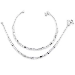 Heer Collection Silver-Plated Anklet image 2