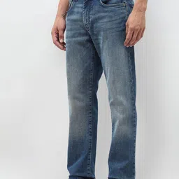 U.S. Polo Assn. Denim Co. Men Regular Fit Mid-Rise Light Fade Stretchable Jeans image 2