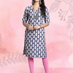 Ethnic basket Women Pack Of 2 Multicoloured Crepe Kurtas image 5