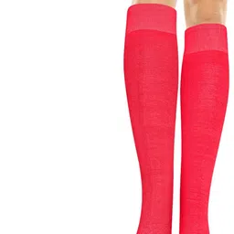 MUKHAKSH Unisex Red Socks image 3