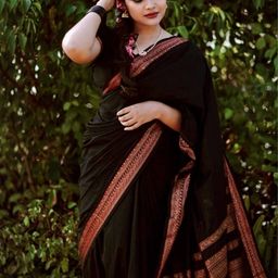 Peachmode Ethnic Motifs Zari Handloom Saree-picture-30