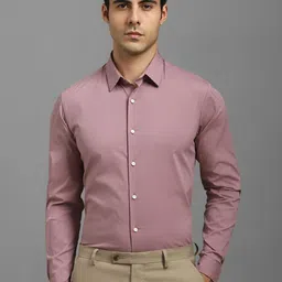 Louis Philippe Men Slim Fit Opaque Casual Shirt-image-10