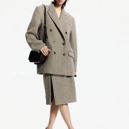 H&M Women Slit-Front Skirt-picture-6