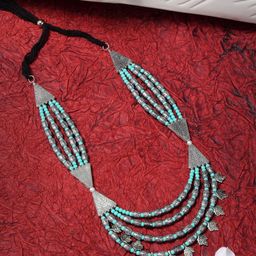 YouBella Silver-Plated Artificial Beads Beaded Necklace-picture-10