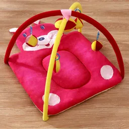Babyhug Twist N Fold Move N Play Activity Gym Bunny - Pink-image-73