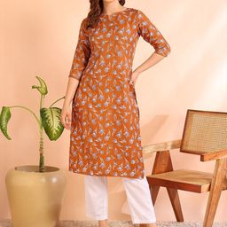 Moda Rapido Women Floral Printed Kurti-picture-37