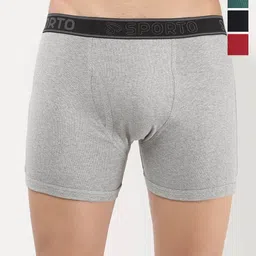 Sporto by Macho Pack Of 4 Combed Cotton Trunk-picture-23