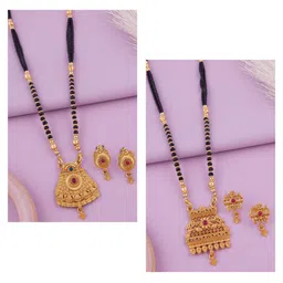 Anouk Gold-Plated Brass Jewellery Set-image-69
