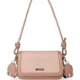 Luvoksi Women Textured PU Structured Sling Bag-picture-45