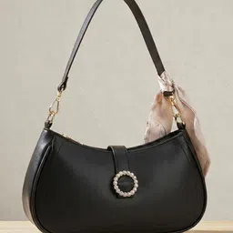 AshcrafZee PU Half Moon Shoulder Bag-picture-13