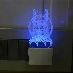 1ST TIME Red & Blue Acrylic Abstract Shaped Shaped Wall Lamp-picture-29