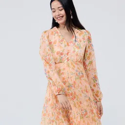 20Dresses Floral Print Fit & Flare Mini Dress-picture-40
