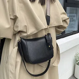 StyleCast PU Bucket Shoulder Bag image 3