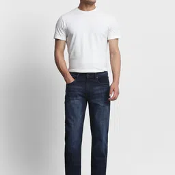 Mufti Men Straight Fit Light Fade Stretchable Jeans-picture-18