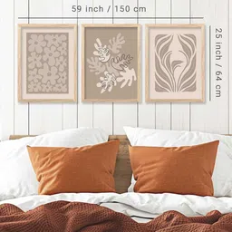 walllane Modern Wall Art With Frame Home Decor Wall Painting For Living Room Office Bedroom image 3