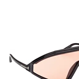 Tom Ford Men Shield Sunglasses with UV Protected Lens FT1121 00 01E image 4