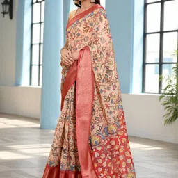 GULKEE FAB Ethnic Motifs Zari Saree image 5
