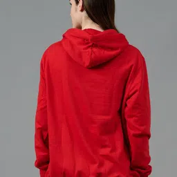 GO DEVIL Women Printed Hooded Sweatshirt image 5