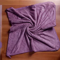 Fezora Grey & Blue 3 450 GSM Bath Towel image 3