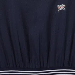 Blue Giraffe Print Fit & Flare Dress image 2