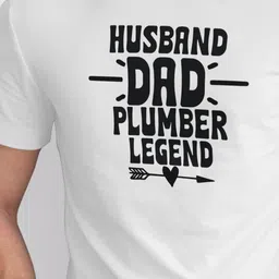 Seekbuylove Typography Printed Round Neck Bio Finish Pure Cotton T-shirt image 3