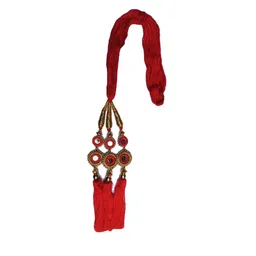 ABRISH Embellished Stone Work Punjabi Parranda Tassel Accessory - 24 Inch-picture-30