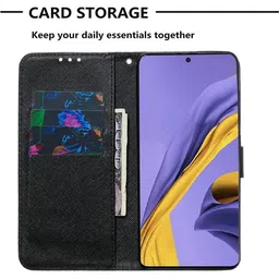 PEEPERLY Floral Printed iPhone 15 Pro Flip Case Mobile Accessories image 2