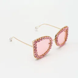 PELLE LUXUR Women Butterfly Sunglasses with UV Protected Lens PL25GS325 image 3