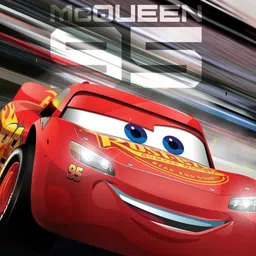 Disney Red & Black Printed Square-Shaped Pre-Filled Cushion With Cover image 2