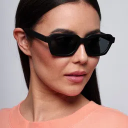 Noggah Unisex Black Lens & Black Square Sunglasses with-picture-28